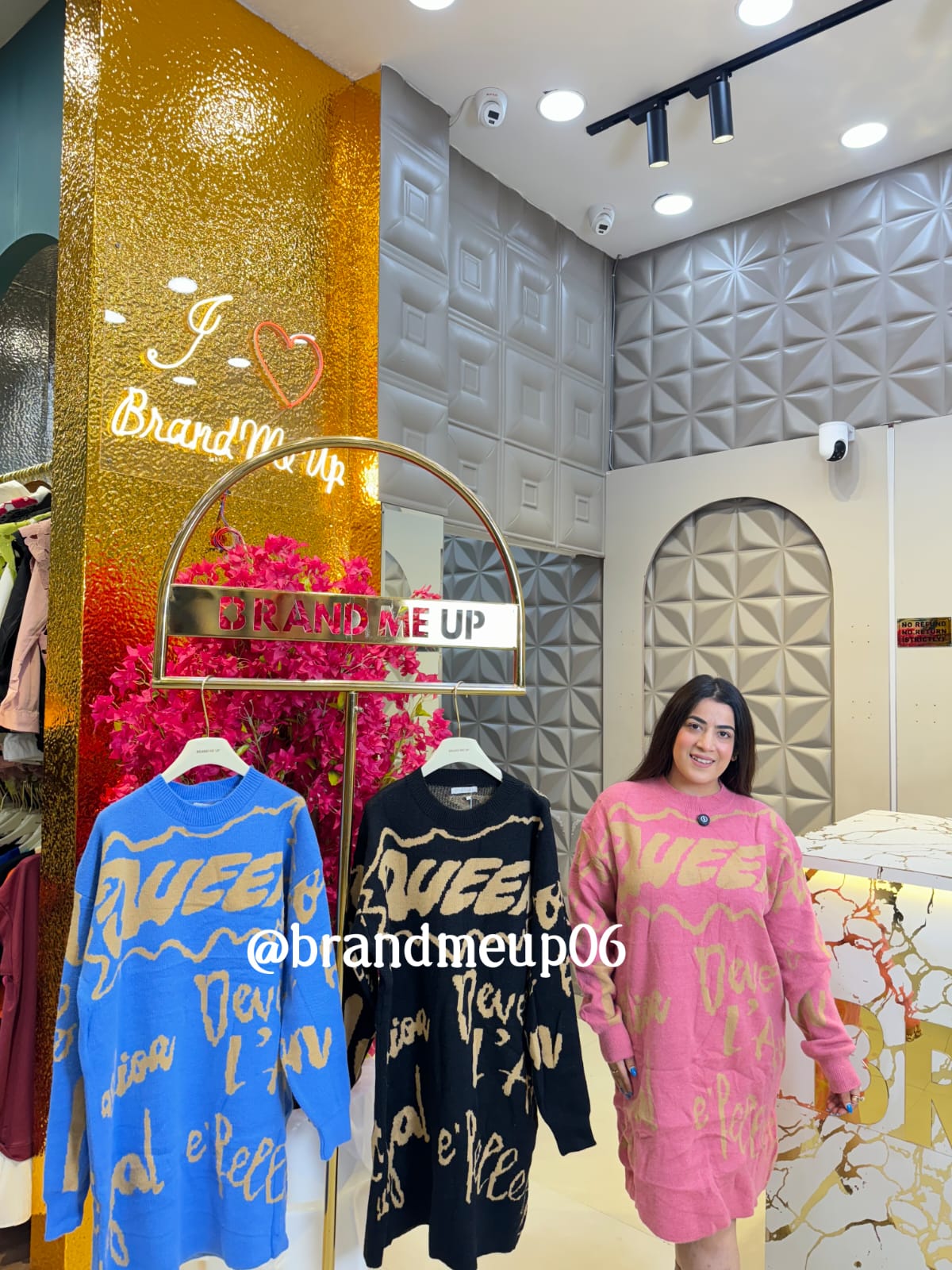 WOOLEN LONG DRESS QUEEN (IMP-523)