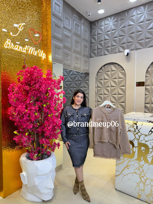 WOOLEN SKIRT SET (IMP-537)