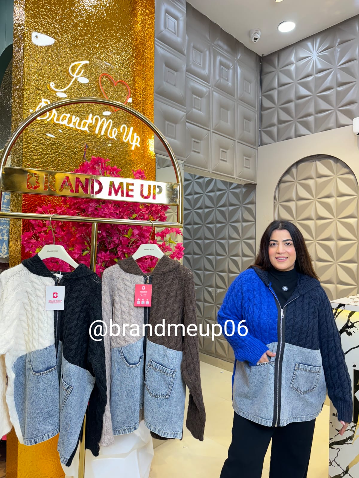 WOOLEN DOUBLE SHADE CARDIGAN (IMP-541)