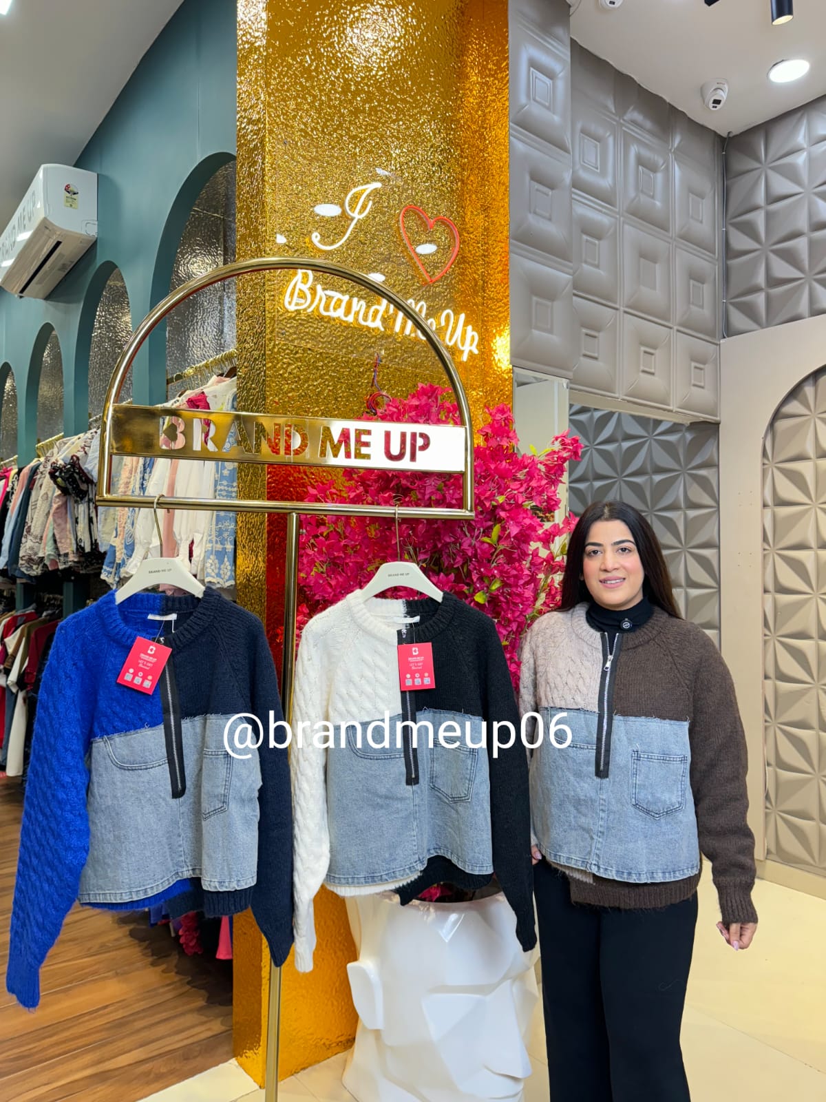 WOOLEN DOUBLE SHADE TOP (IMP-542)