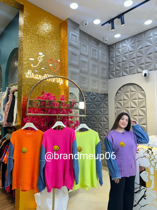 WOOLEN SMILEY TOP (IMP-548)