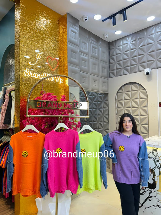 WOOLEN SMILEY TOP (IMP-548)