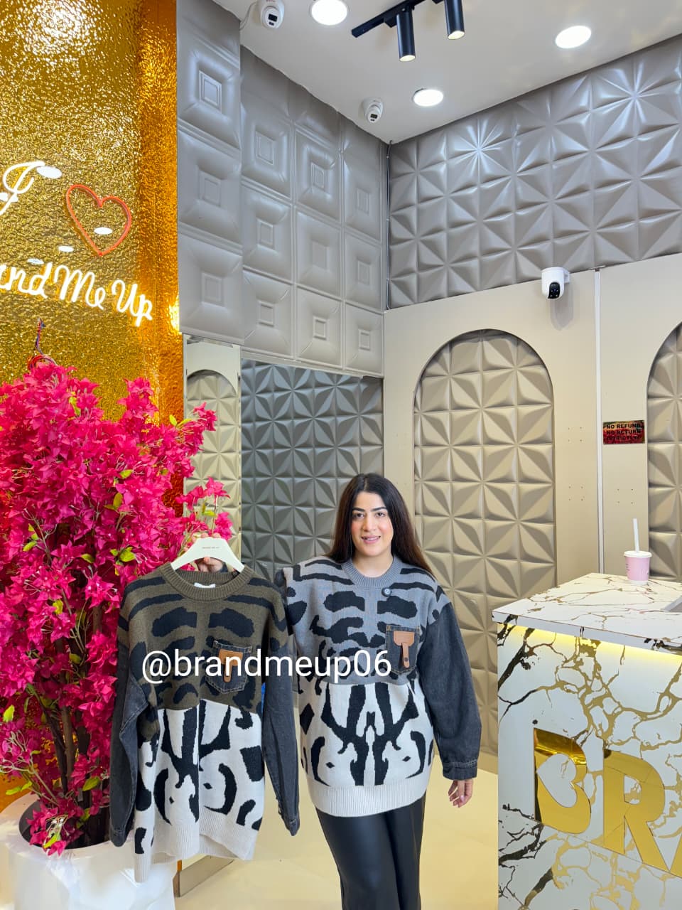 WOOLEN DOUBLE COLORR SWEATER (IMP-550)