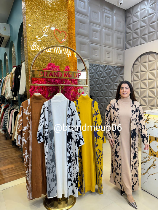 DALO WOOLEN DRESS WITH LONG SHRUG (IMP-562)