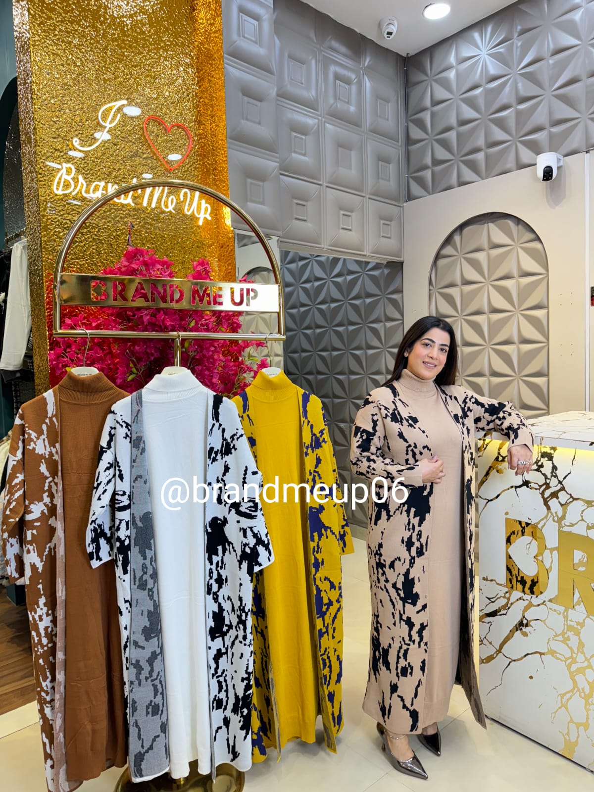 DALO WOOLEN DRESS WITH LONG SHRUG (IMP-562)