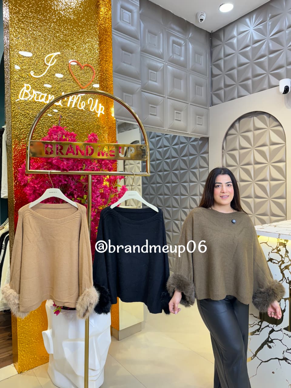 SOFT WOOLEN FUR TOP (IMP-577)