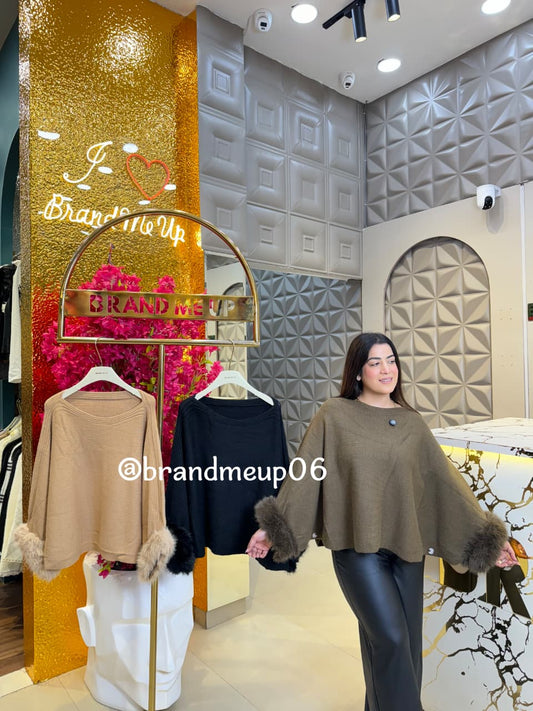 SOFT WOOLEN FUR TOP (IMP-577)