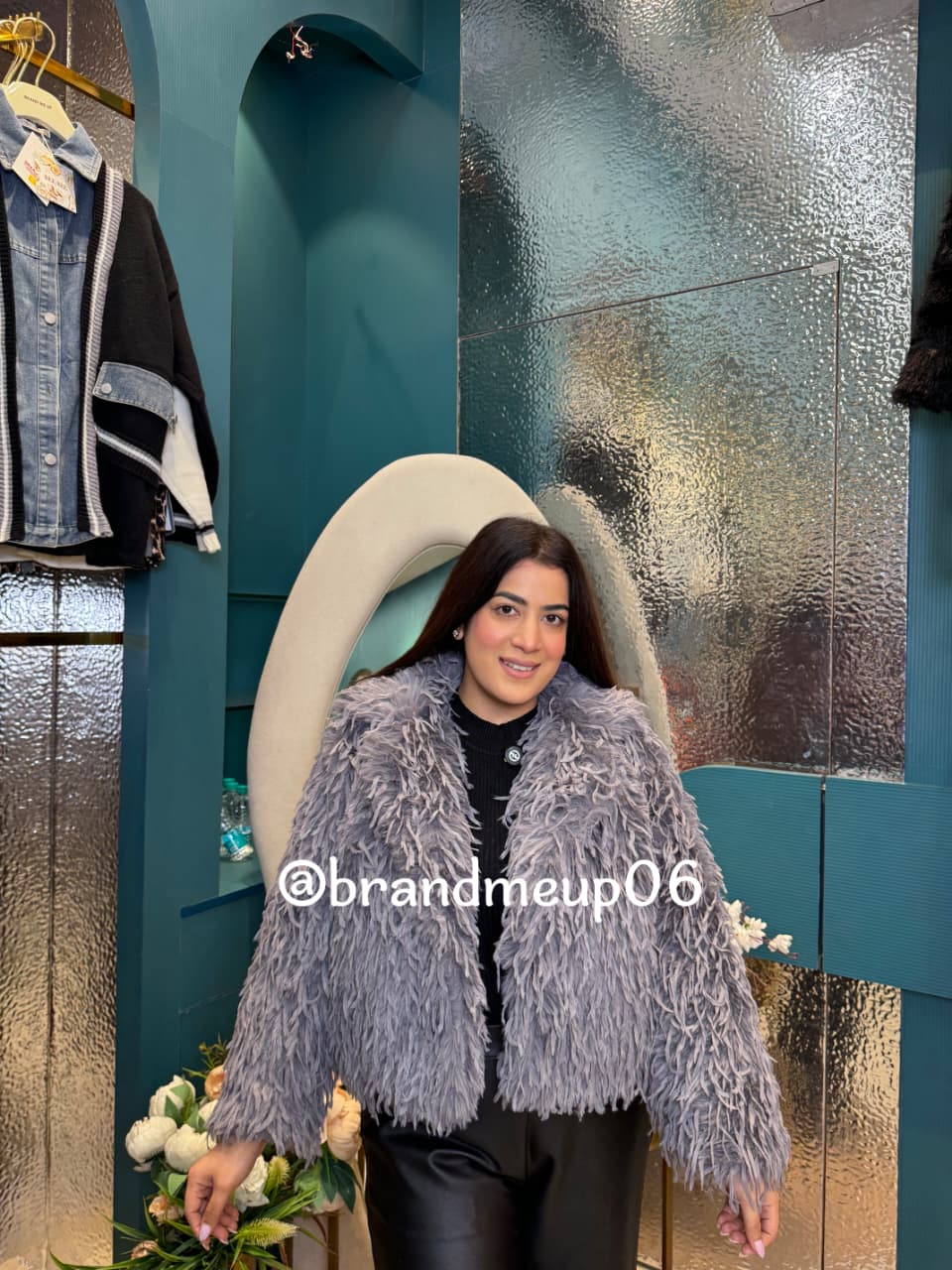 DESIGNER FUR JACKET (IMP-578)