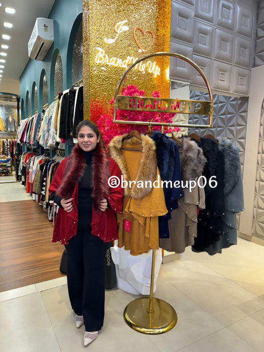 PEARL FUR PONCHU (IMP-581)