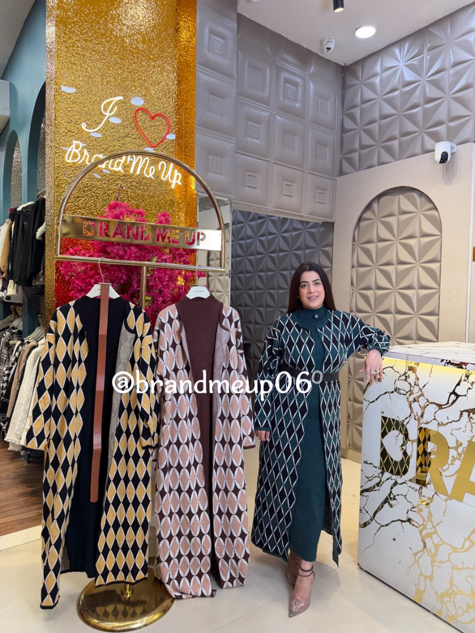 WOOLEN LONG DRESS WITH SHRUG AND BELT (IMP-614)