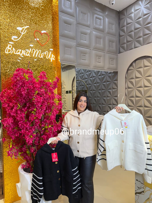 DESIGNER WOOLEN JACKET WITH HOODIE (IMP-624)