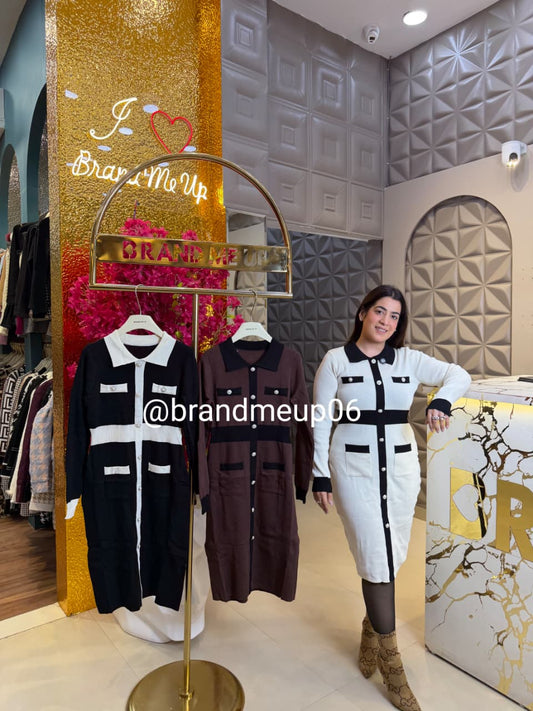 WOOLEN BASIC DRESS (IMP-639)