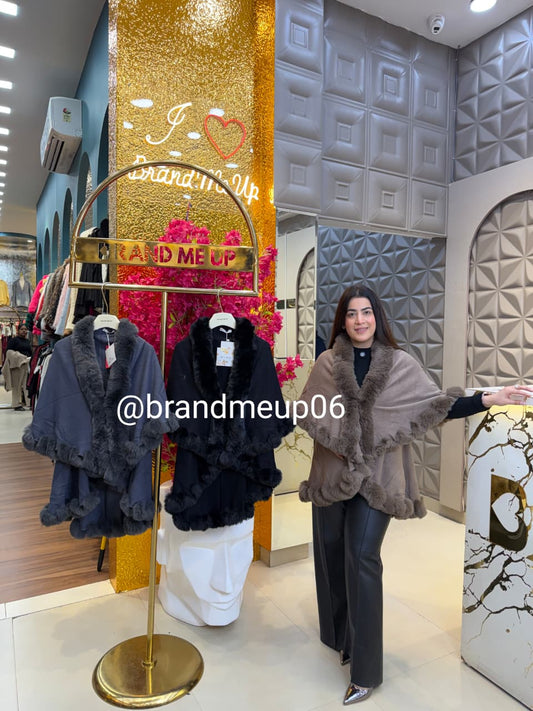 WARM FUR PONCHU (IMP-653)