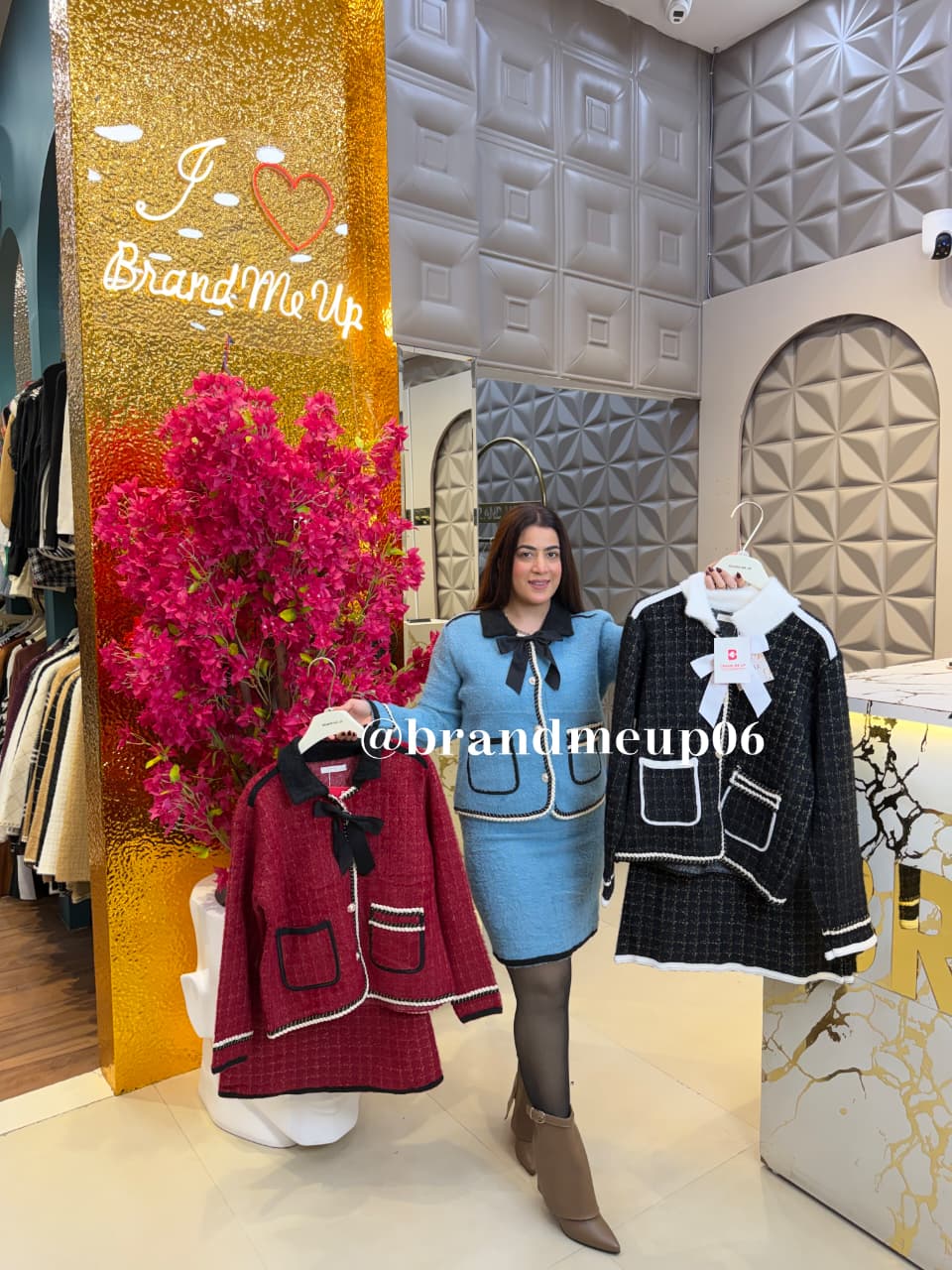 WOOLEN DESIGNER SKIRT SET (CODE-902)