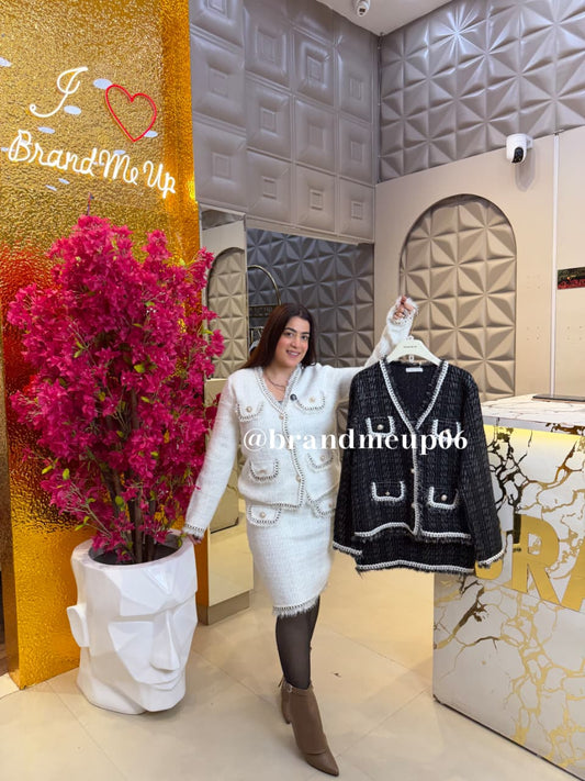 WOOLEN SKIRT SET (CODE-901)