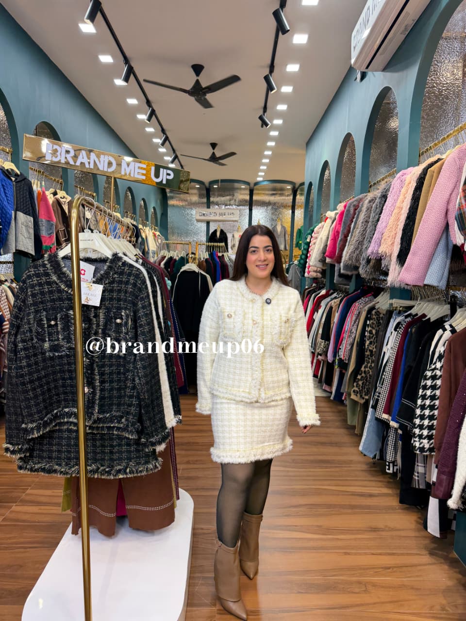 WOOLEN SKIRT SET (CODE-911)