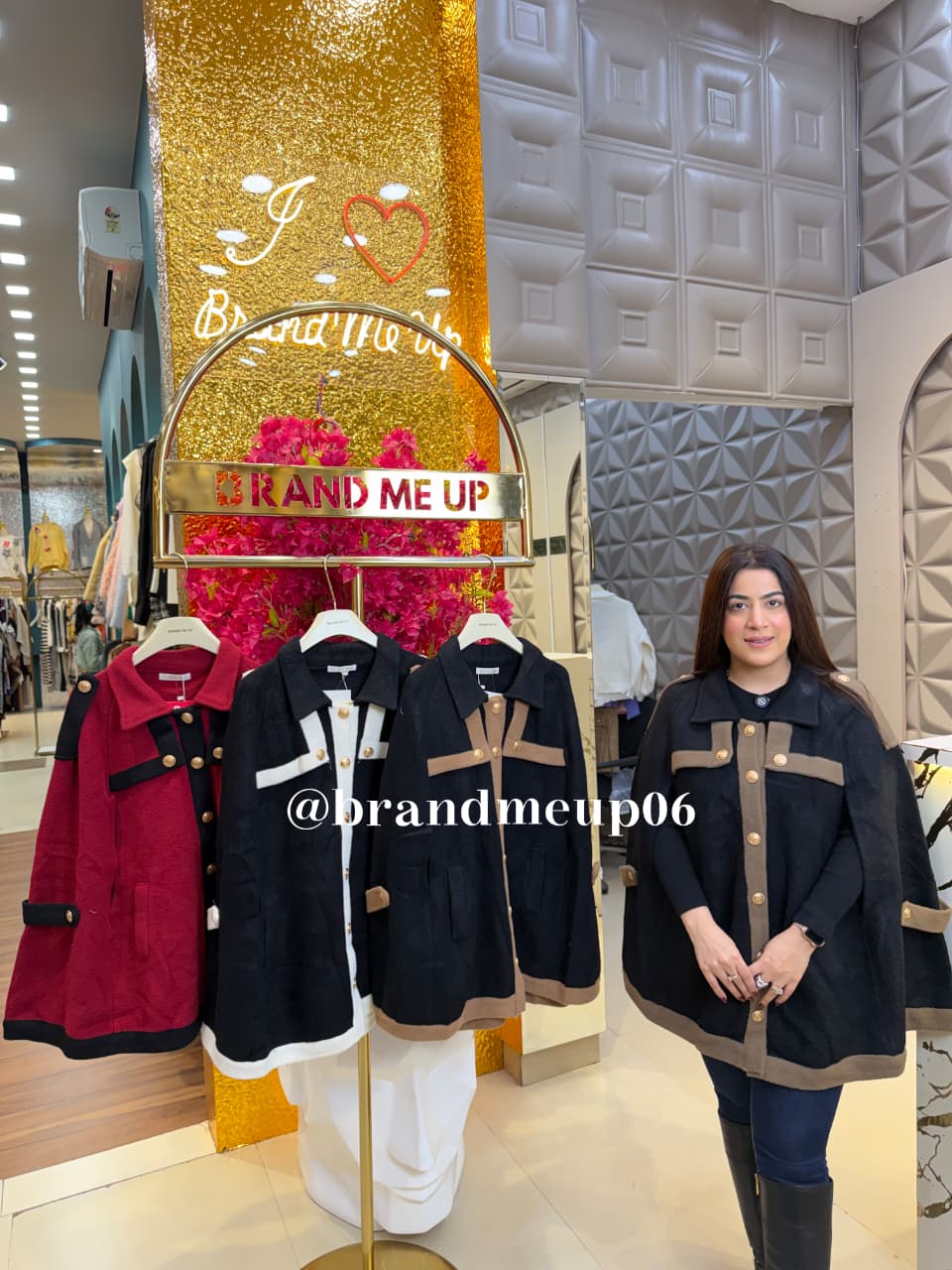 PREMIUM WOOLEEN COAT WITH DESIGNER SLEEVES (IMP-677)