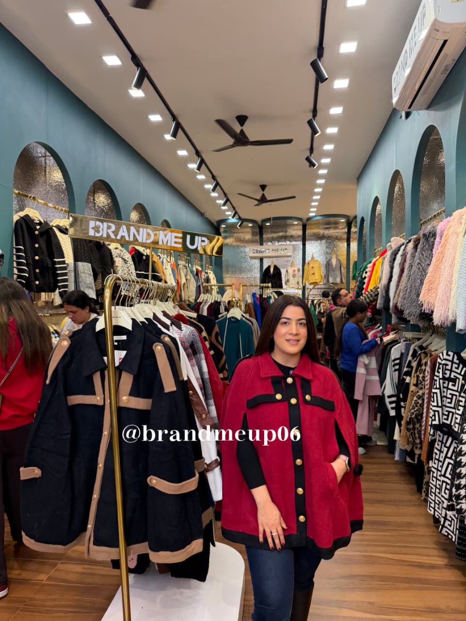 PREMIUM WOOLEEN COAT WITH DESIGNER SLEEVES (IMP-677)