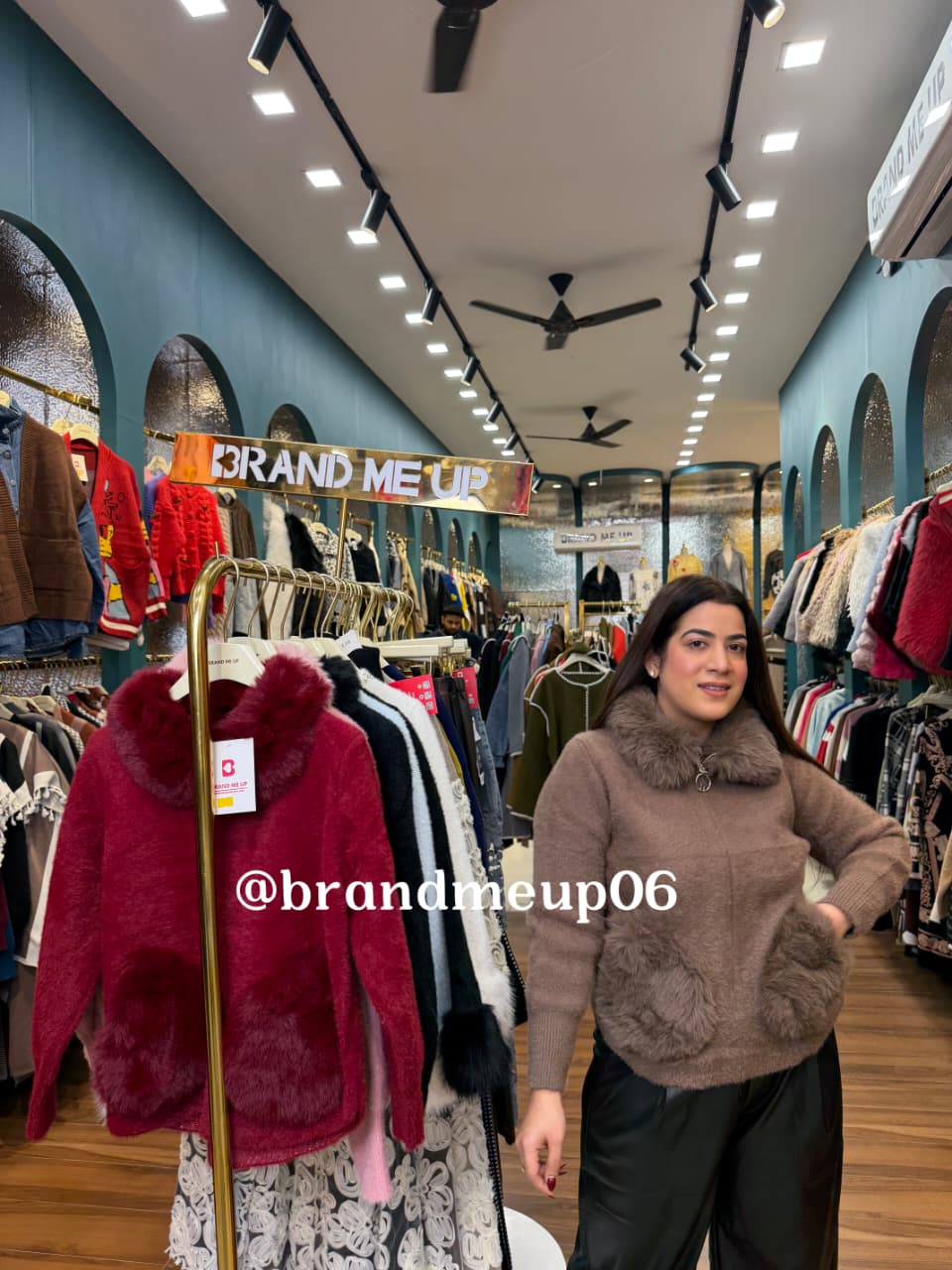 FUR POCKET WOOLEN JACKET (IMP-745)