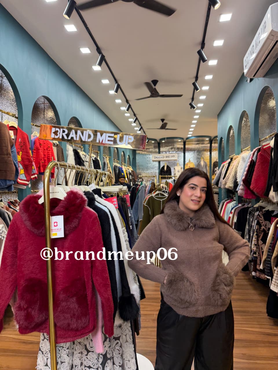 FUR POCKET WOOLEN JACKET (IMP-745)