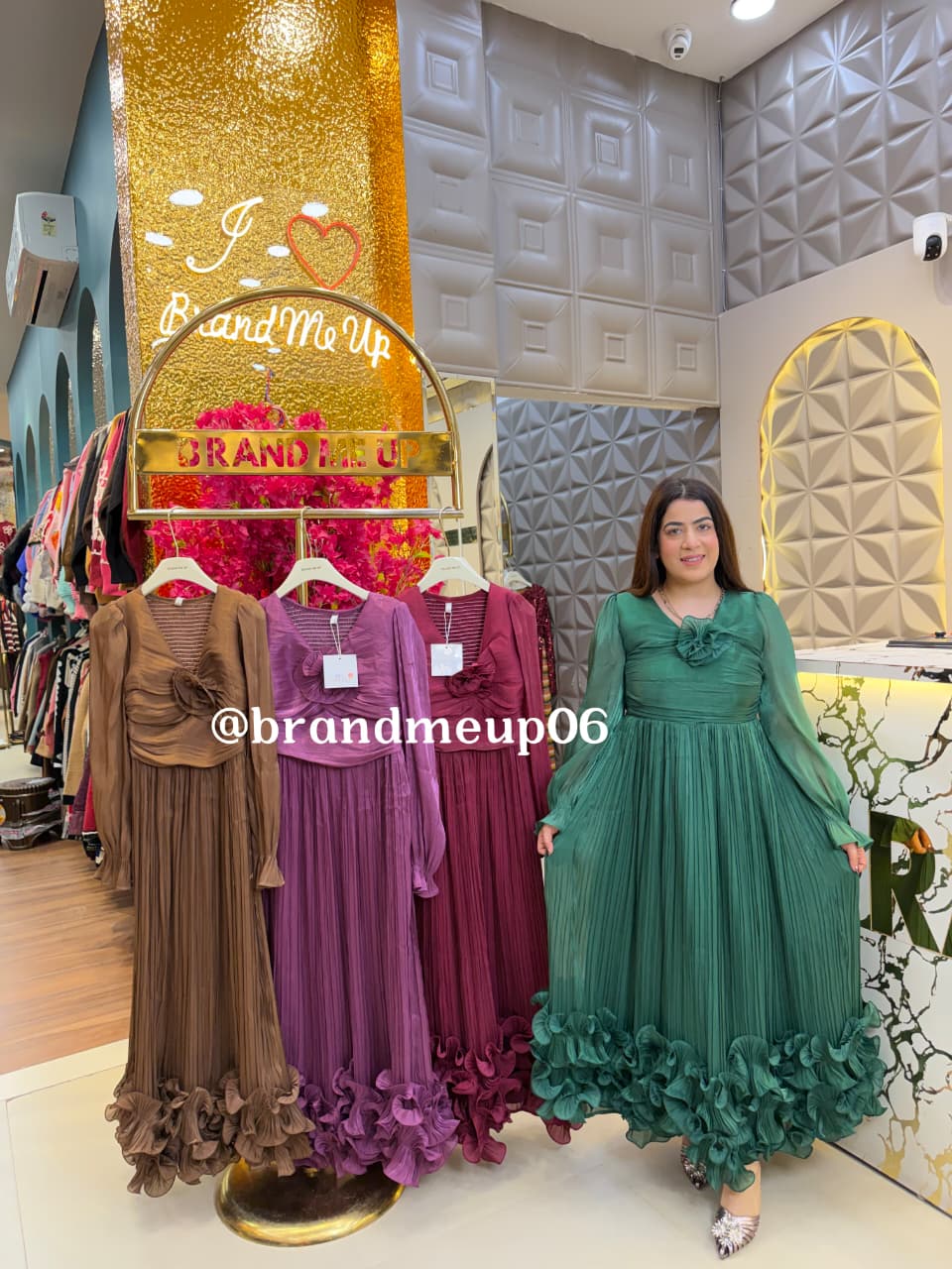 PREMIUM FRILL DESIGNER DRESS (PRM-780) (CODE-8106)