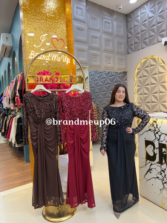 DESIGNER SEQUENCE POWERNET DRESS (PRM-785)