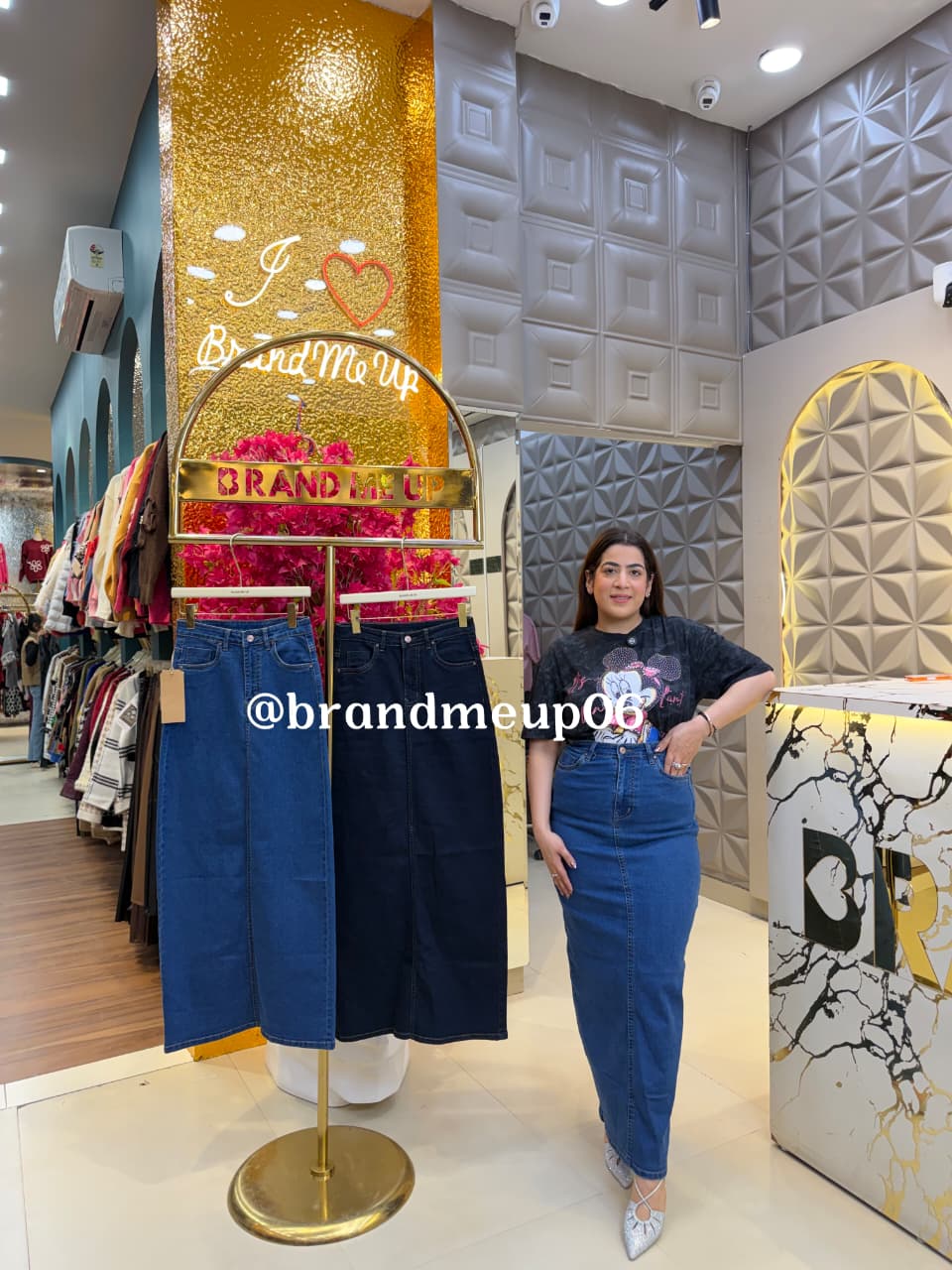 DENIM SKIRT (PRM-792)