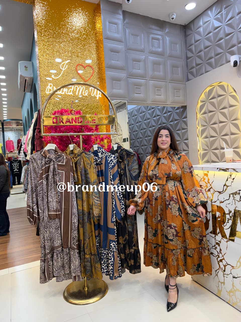 FLOWY MAXI DRESS (PRM-795)