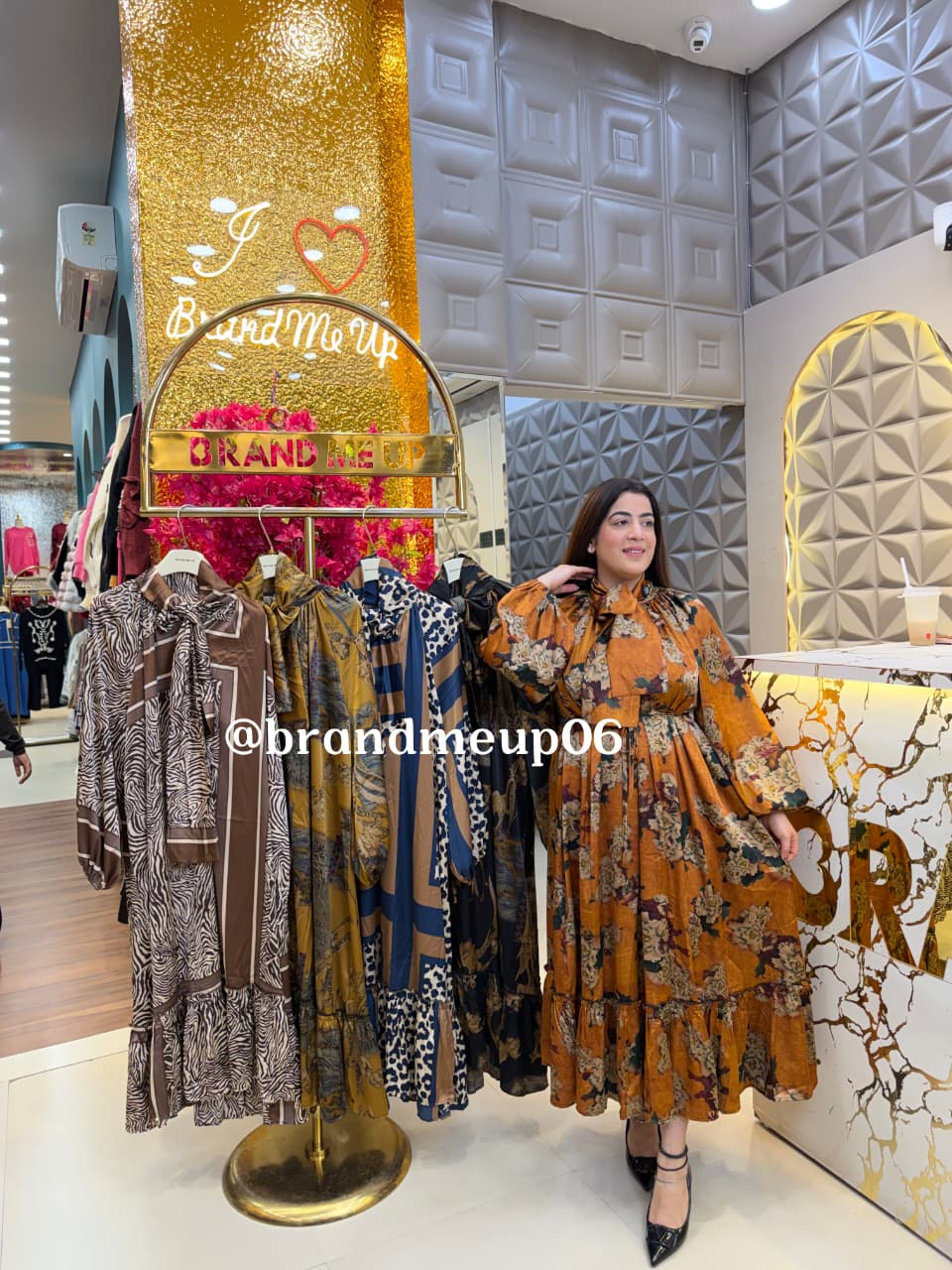 FLOWY MAXI DRESS (PRM-795)