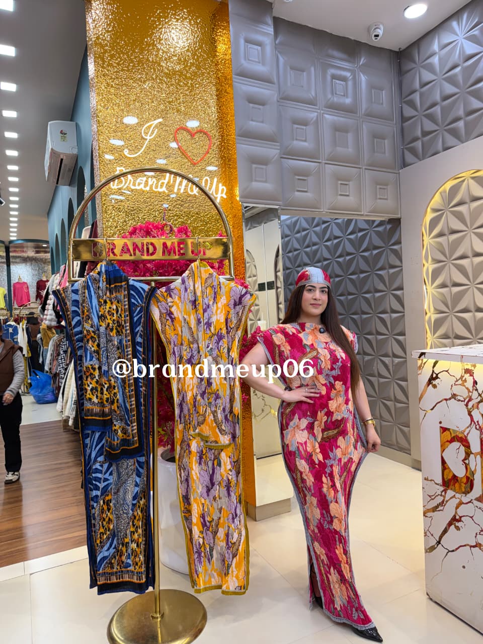 MAGIC DRESS WITH SCARF (PRM-796)