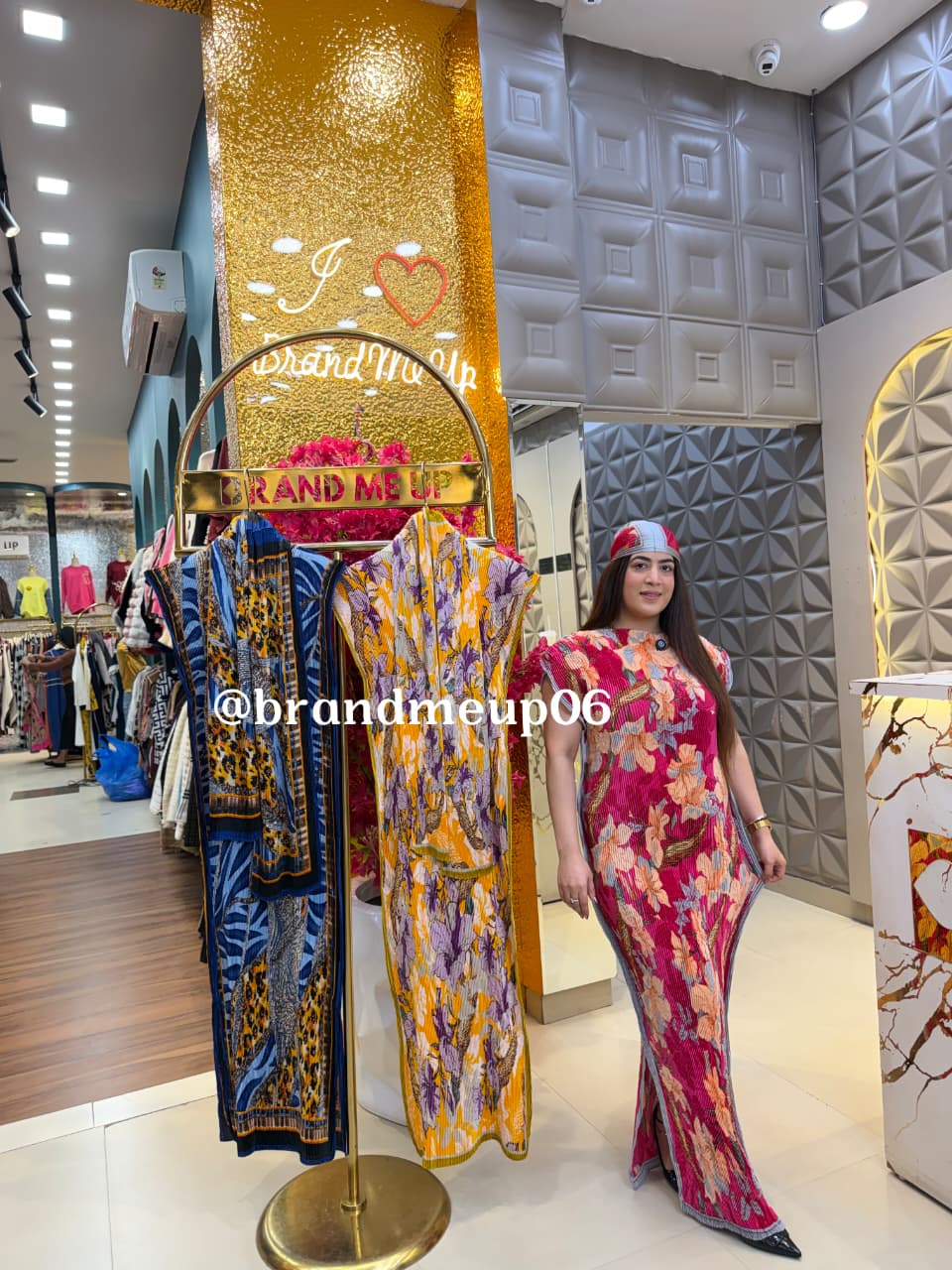 MAGIC DRESS WITH SCARF (PRM-796)