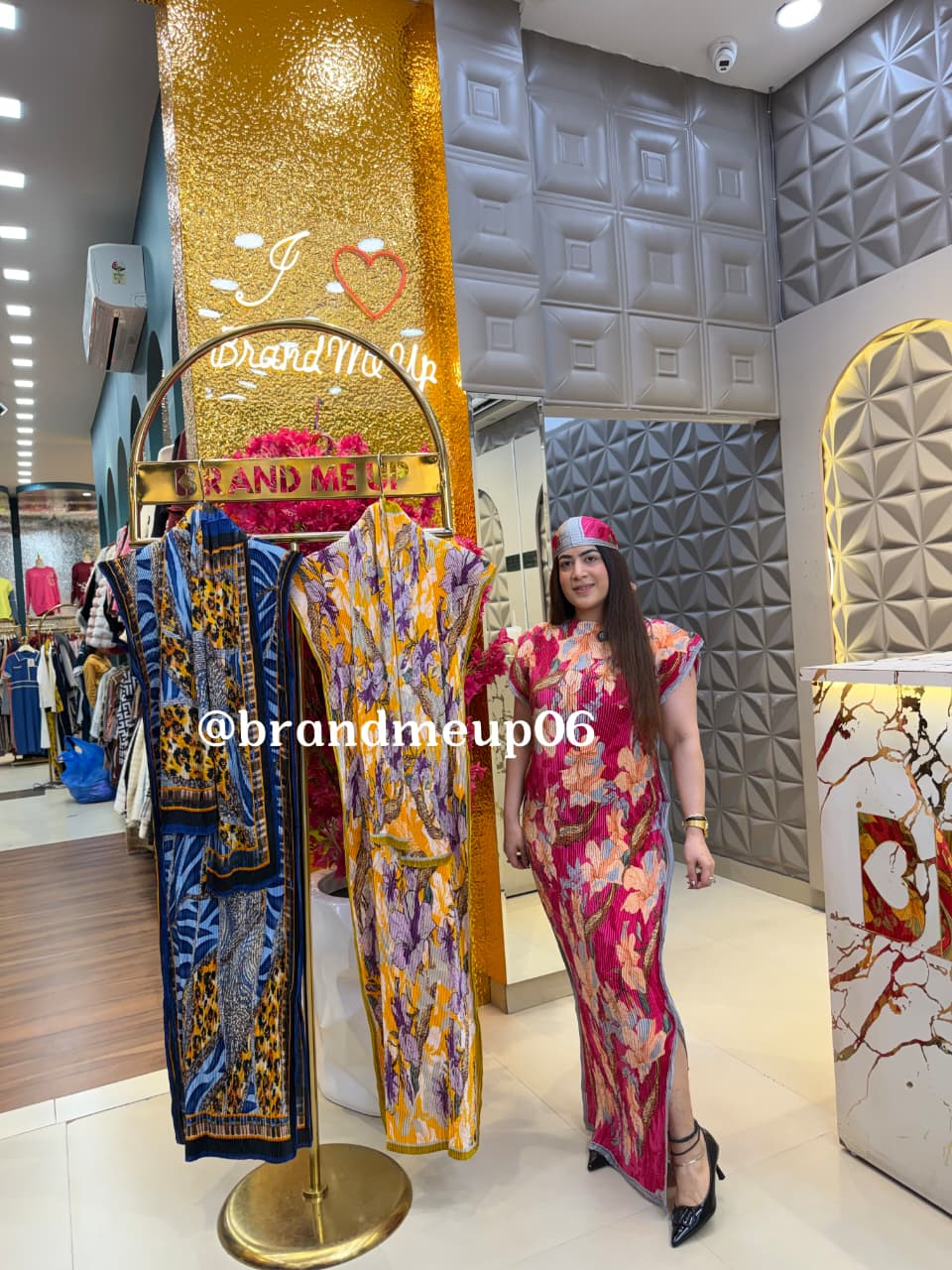 MAGIC DRESS WITH SCARF (PRM-796)