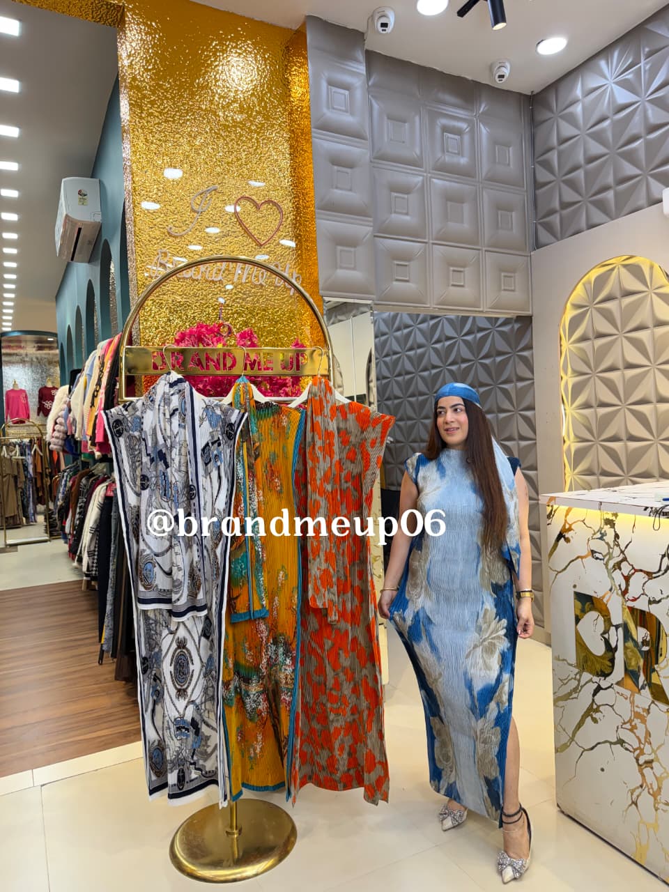 MAGIC DRESS WITH SCARF (PRM-811)