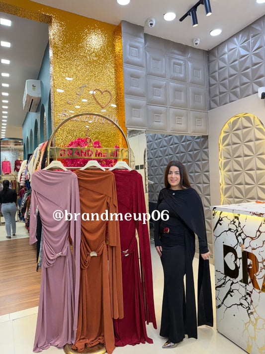 MPORTED CAPE DRESS (PRM-813)