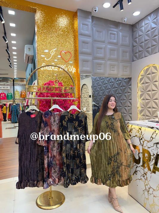 MAGIC DRESS WITH LASER CUT DETAIL (PRM-827)