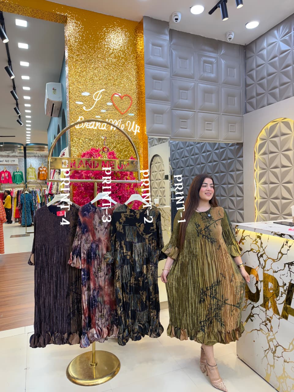 MAGIC DRESS WITH LASER CUT DETAIL (PRM-827)