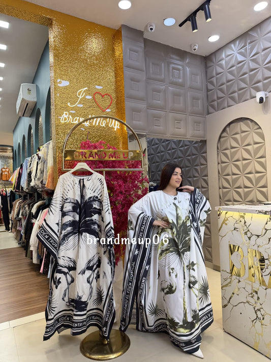 TROPICAL KAFTAN DRESS (PRM-901)