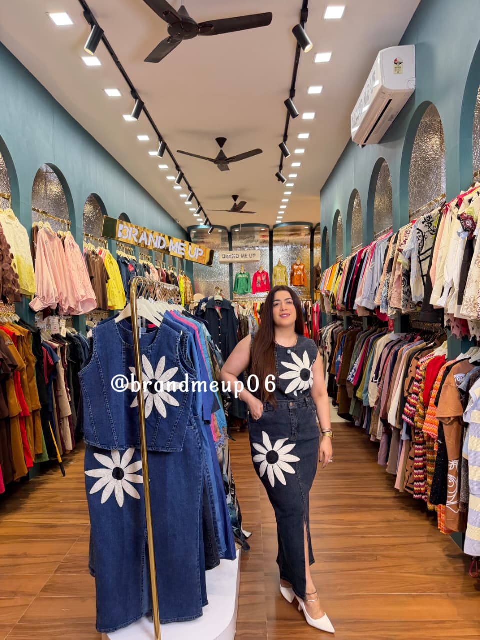‘CHIC’ 2PCS DENIM SKIRT SET (PRM-920)