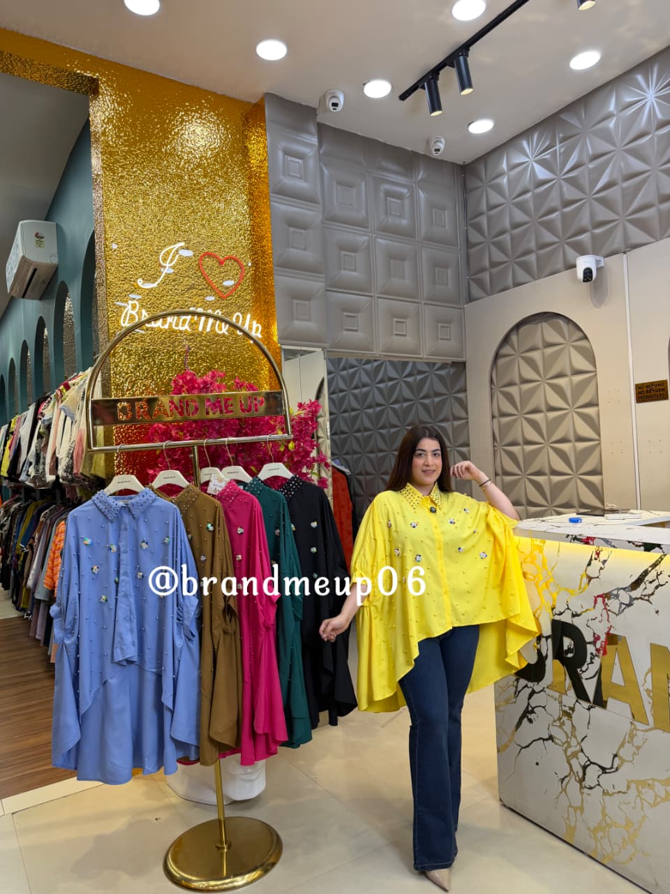 PEARL KAFTAN SHIRT (CODE 2111) (PRM-942)