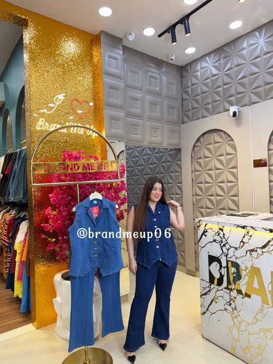‘HALO’ 2PCS DENIM CORD SET (PRM-1002)