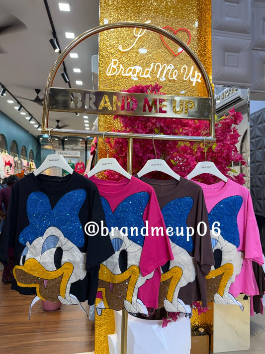 CUTE CROP PATCH TISHIRT (TEE-210) (CODE-807)