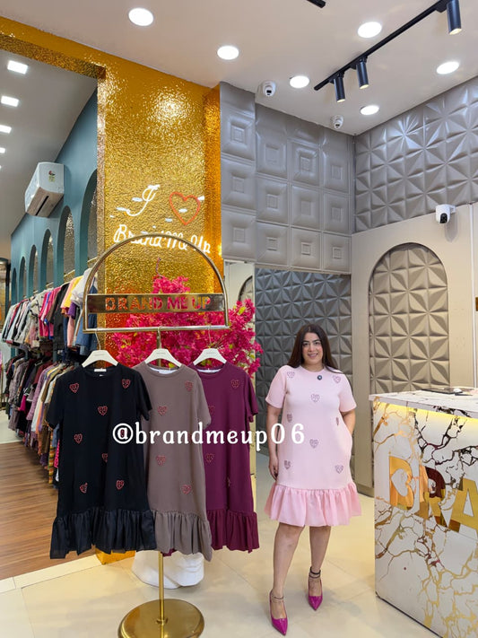 ‘TYLA’ CUTE FRILL DRESS WITH POCKET (SKU-05) (CODE-006)