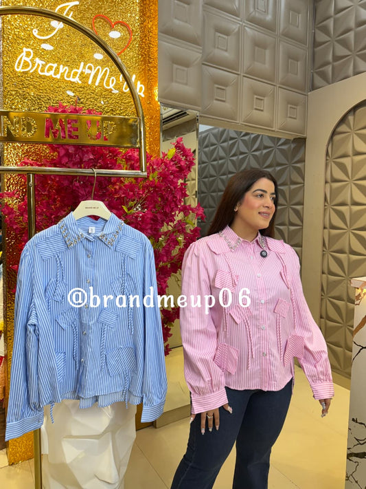 ‘DOLL’ RHINESTONE SHIRT (SKU-25) (CODE-8917)