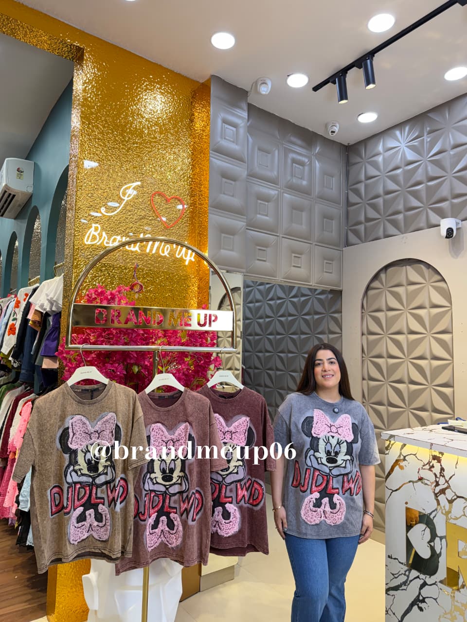 ‘DJDLWD’ CUTE TSHIRT (TEE-229) (CODE-D6227)