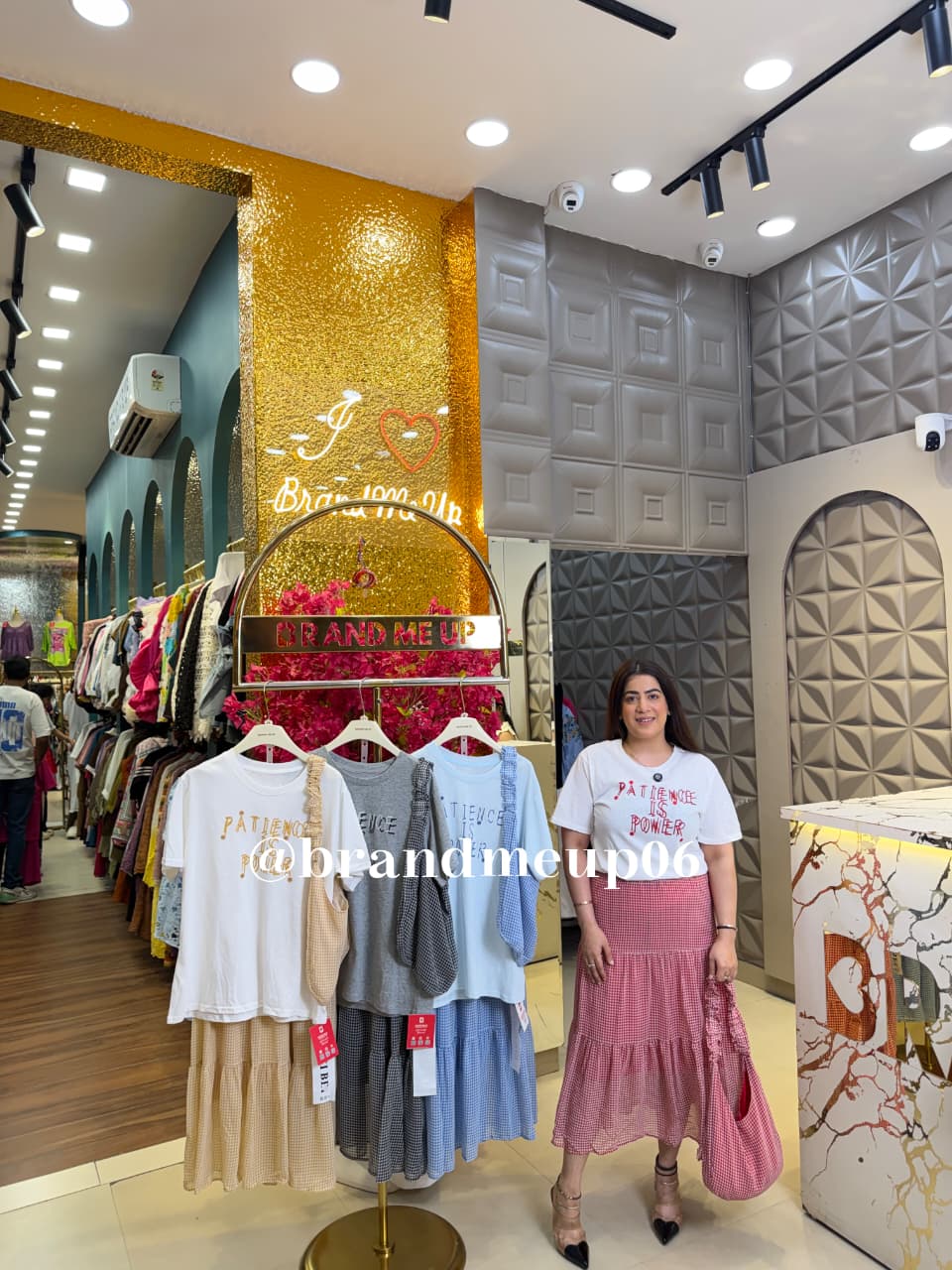 ‘RIOT ’3PCS SKIRT SET WITH BAG (SKU-201) (CODE-8933)
