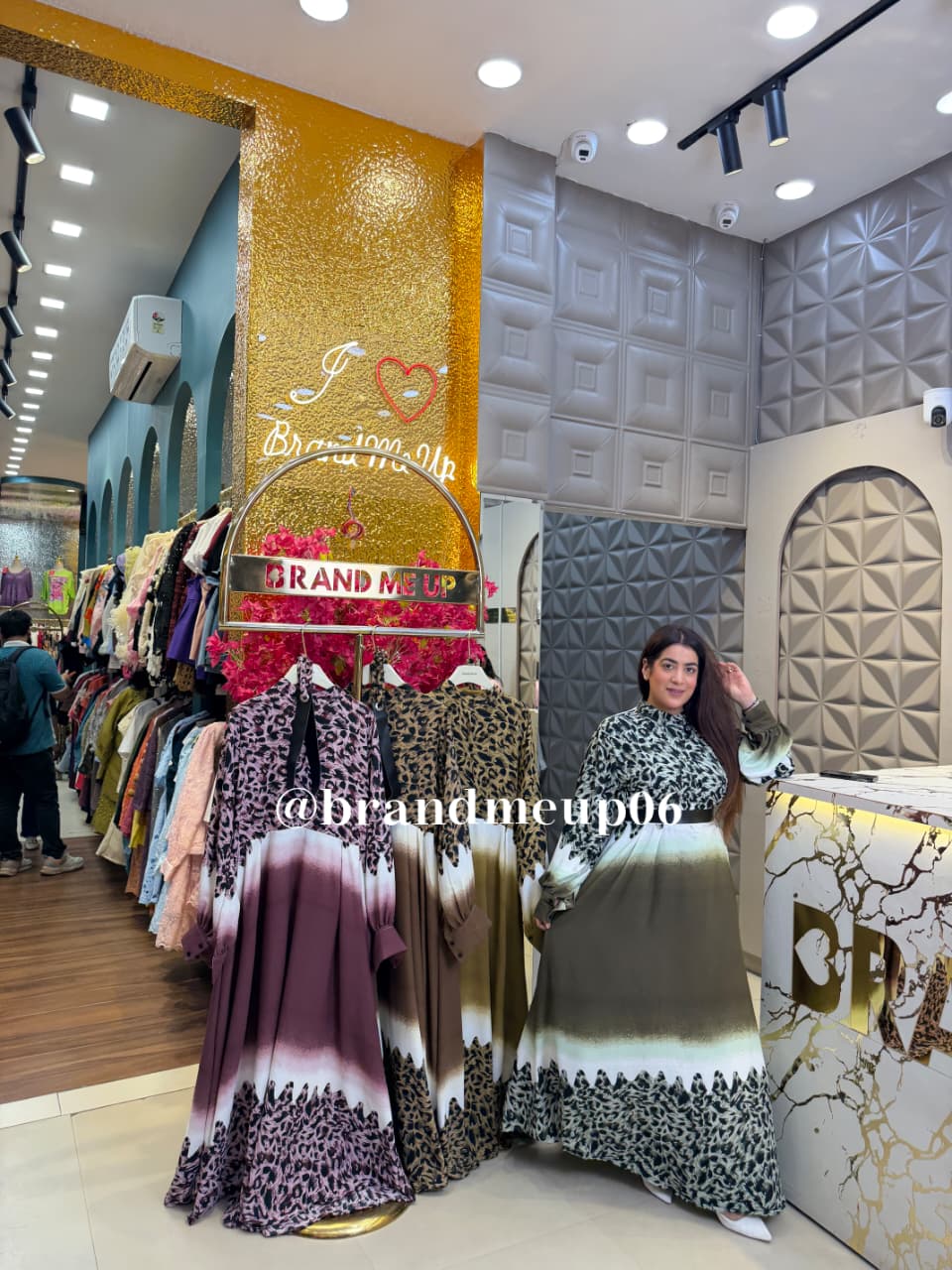 ‘SAFARI’ 2PCS CHEETAH DRESS WITH BELT (SKU-215)
