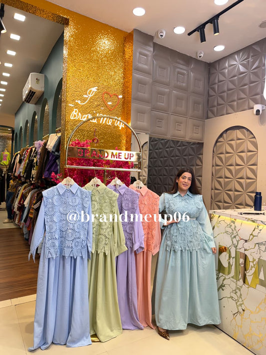 ‘CHICORA’ 3PCS DRESS (SKU-226)