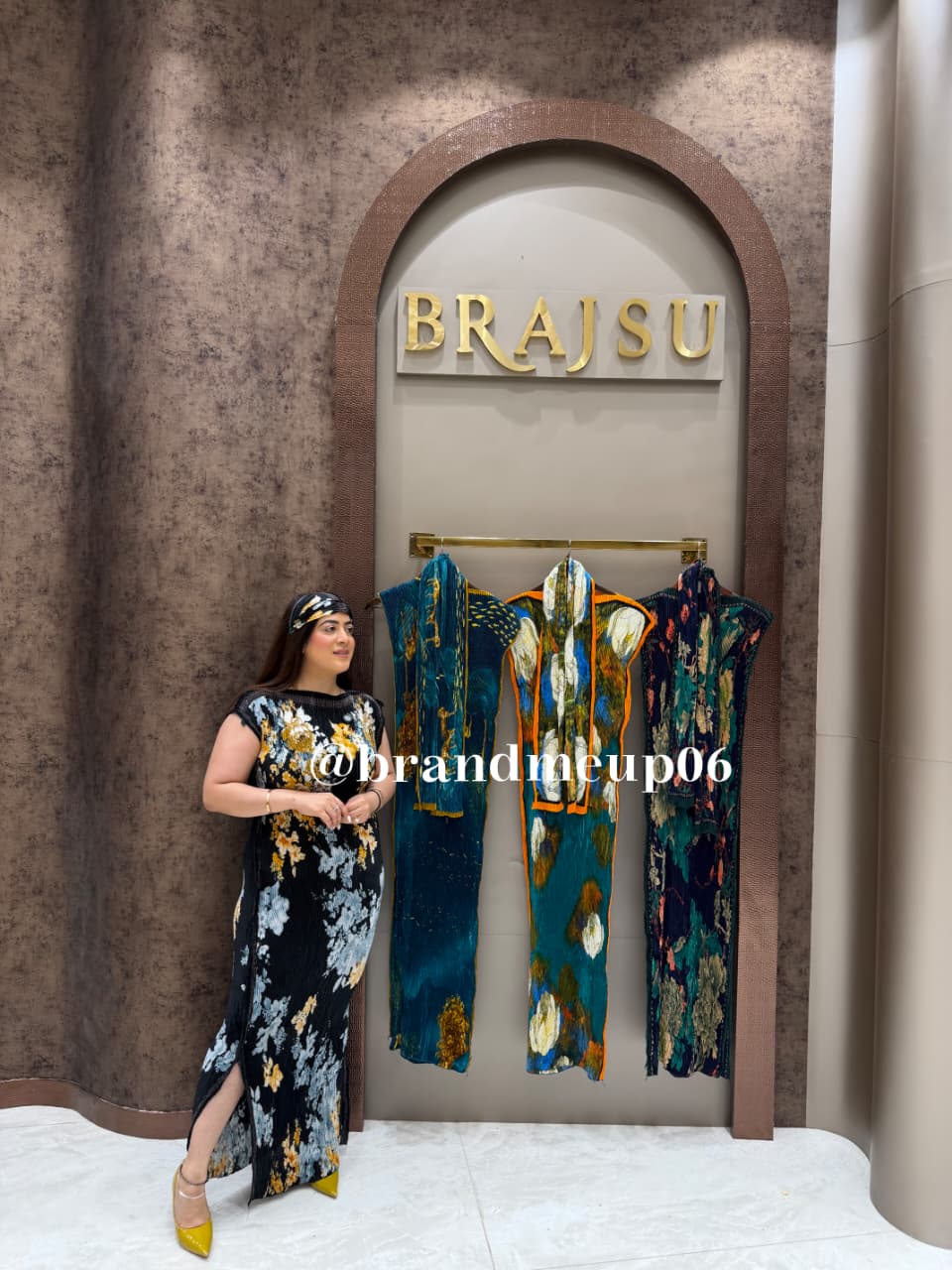 ‘GALA’ MAGIC DRESS WITH SCARF (SKU-244)