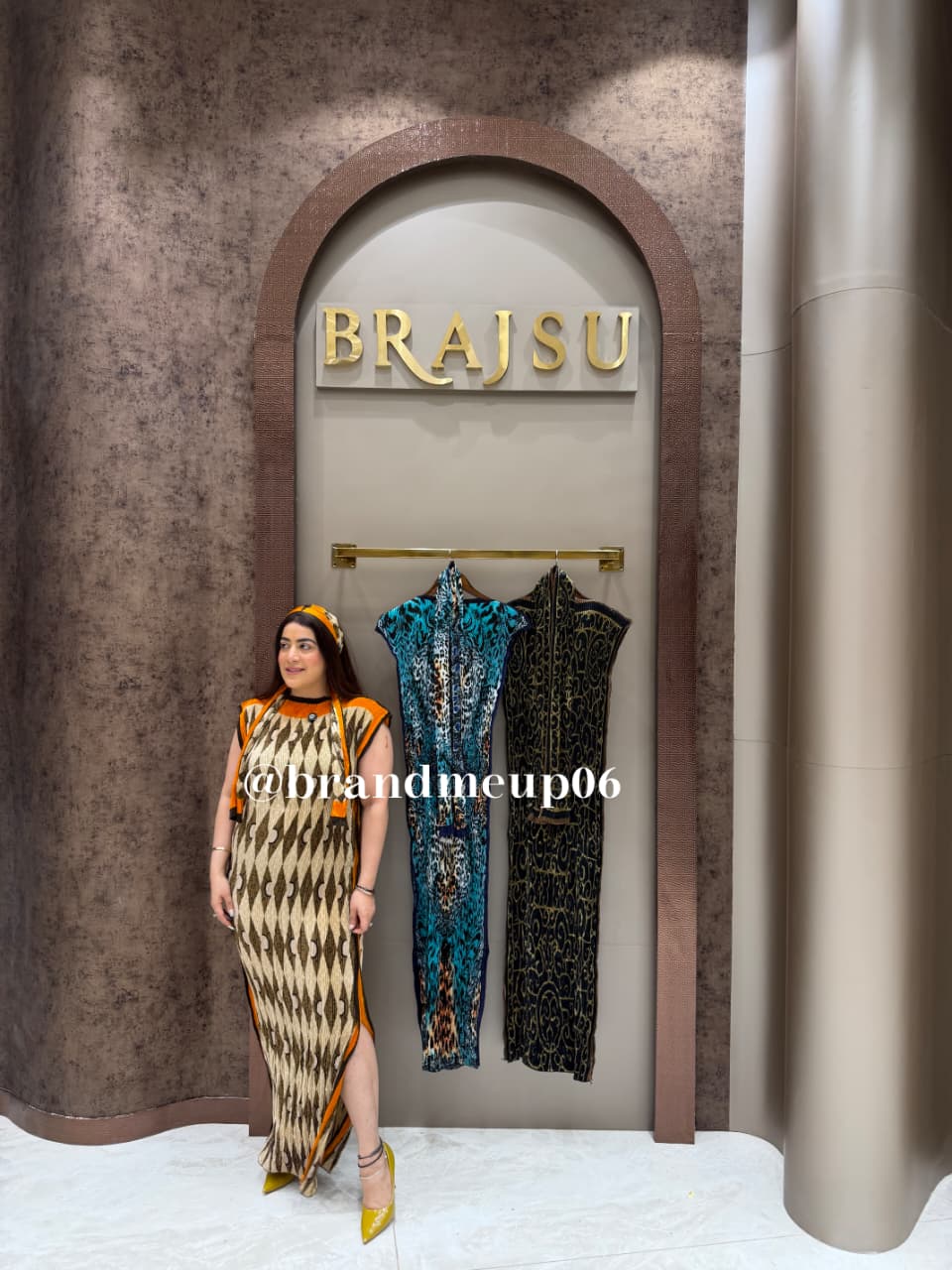 ‘FLIRT’ MAGIC DRESS WITH SCARF (SKU-246)