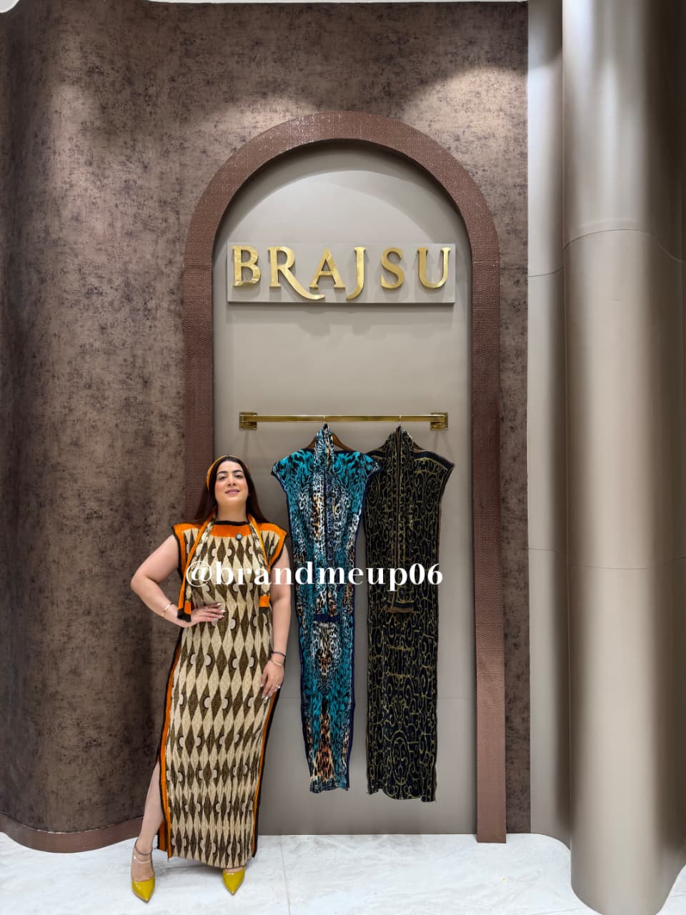 ‘FLIRT’ MAGIC DRESS WITH SCARF (SKU-246)